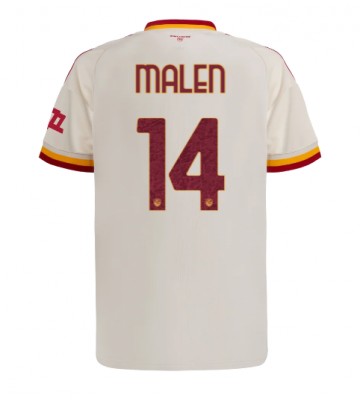 AS Roma Donyell Malen #14 Replika Bortatröja 2026-27 Kortärmad